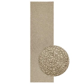 Alfombra ZIZUR apariencia yute interior exterior beige