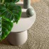 Alfombra ZIZUR apariencia yute interior exterior beige