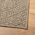 Alfombra ZIZUR apariencia yute interior exterior beige