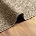 Alfombra ZIZUR apariencia yute interior exterior beige