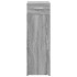 Aparador de madera de ingeniería gris Sonoma 30x42,5x93