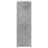 Aparador de madera de ingeniería gris hormigón 30x42,5x93