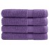 Toallas de sauna SOLUND 4 unidades morado 80x200 cm 600