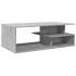 Mesa de centro madera de ingeniería gris hormigón 102x55x35