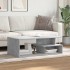 Mesa de centro madera de ingeniería gris hormigón 102x55x35