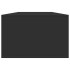 Mesa de centro madera de ingeniería negro 102x55x35