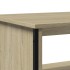Mesa de centro madera de ingeniería roble Sonoma 75x51x40