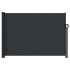 Toldo lateral retráctil negro 140x300