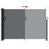 Toldo lateral retráctil negro 140x300
