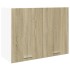 Armario colgante cocina contrachapada color roble 80x31x60