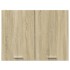 Armario colgante cocina contrachapada color roble 80x31x60