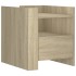 Mesita de noche madera de ingeniería roble Sonoma 45x50x50