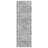 Aparador alto madera de ingeniería gris hormigón 40x41x124