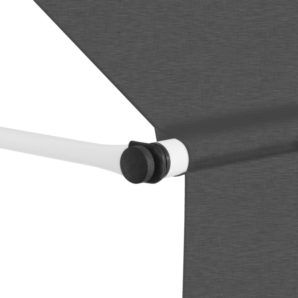 Toldo retráctil de operación manual antracita 250