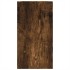 Armario de lavabo madera ingeniería roble ahumado 63x29x55