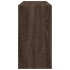 Mueble de lavabo madera de ingeniería roble marrón 90x29x55