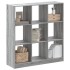Estantería madera de ingeniería gris Sonoma 102x32x108