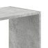 Estantería de madera de ingeniería gris hormigón 102x32x108