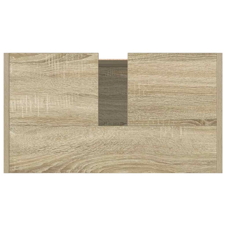 Armario de baño madera de ingeniería roble Sonoma 58x33x60