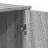 Aparador madera de ingeniería gris Sonoma 78x35,5x74,5