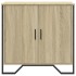 Aparador madera de ingeniería roble Sonoma 78x35,5x74,5