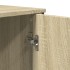 Aparador madera de ingeniería roble Sonoma 78x35,5x74,5