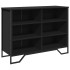 Aparador madera de ingeniería negro 101x35,5x74,5