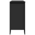Aparador madera de ingeniería negro 101x35,5x74,5