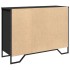 Aparador madera de ingeniería negro 101x35,5x74,5
