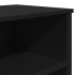 Aparador madera de ingeniería negro 101x35,5x74,5