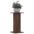 Soportes de plantas 2 uds madera marrón roble 30x30x60
