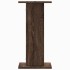 Soportes de plantas 2 uds madera marrón roble 30x30x60