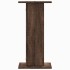 Soportes de plantas 2 uds madera marrón roble 30x30x60