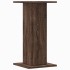 Soportes de plantas 2 uds madera marrón roble 30x30x60