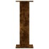 Soportes para plantas 2 uds madera roble ahumado 30x30x80