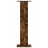 Soportes para plantas 2 uds madera roble ahumado 30x30x95