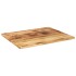 Tablero de mesa rectangular madera mango rugosa 90x80x2,5