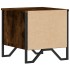 Mesitas noche 2 uds madera ingeniería roble ahumado 40x41x40