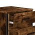 Mesitas noche 2 uds madera ingeniería roble ahumado 40x41x40