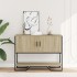 Mesa consola madera de ingeniería roble Sonoma 100x35x74,5