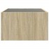 Mesa de centro con Infinity LED roble Sonoma 70x50x30
