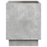 Mesa de centro con Infinity LED gris hormigón 40x40x50