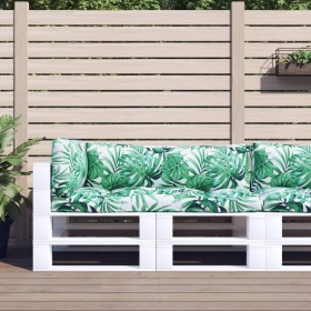 Cojines para palets 3 unidades tela estampado de