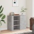Mueble de pared madera ingeniería gris hormigón 75x35x60