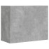 Mueble de pared madera ingeniería gris hormigón 75x35x60