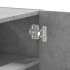 Mueble de pared madera ingeniería gris hormigón 75x35x60