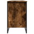 Zapatero de madera de ingeniería roble ahumado 90x38x61,5