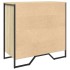 Zapatero de madera de ingeniería roble Sonoma 80x38x78