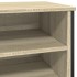 Zapatero de madera de ingeniería roble Sonoma 80x38x78