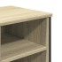 Armario lavabo baño madera ingeniería roble Sonoma 91x35x60